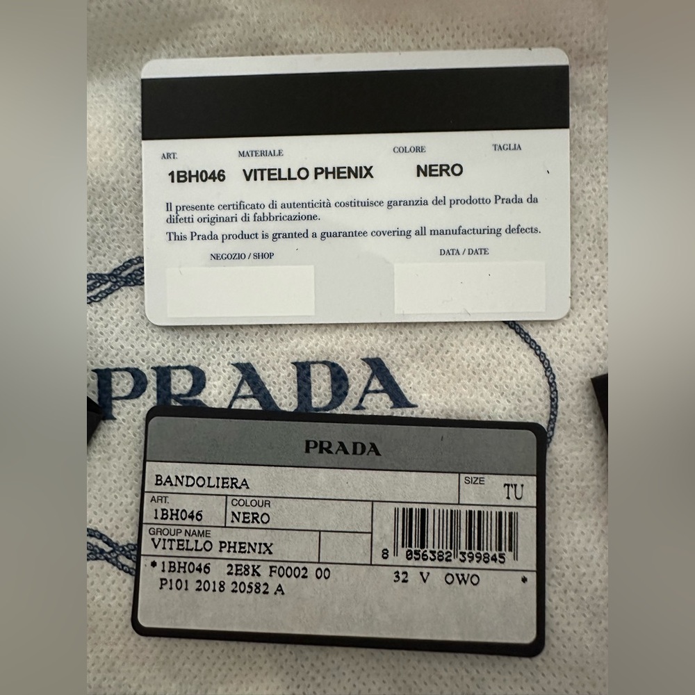 Prada Black Crossbody Leather Bag - Picture 11 of 14